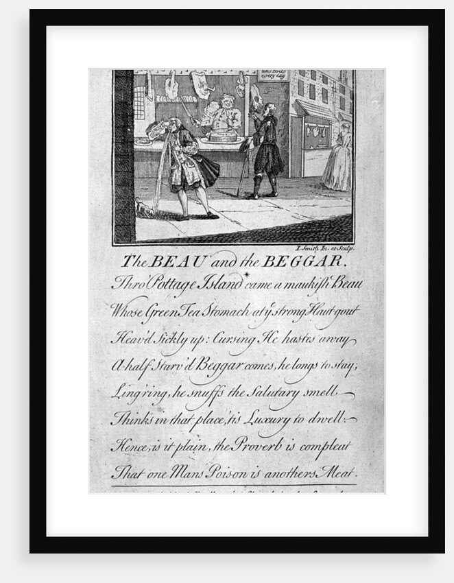 Fable V, the beau and the beggar ... by I Smith