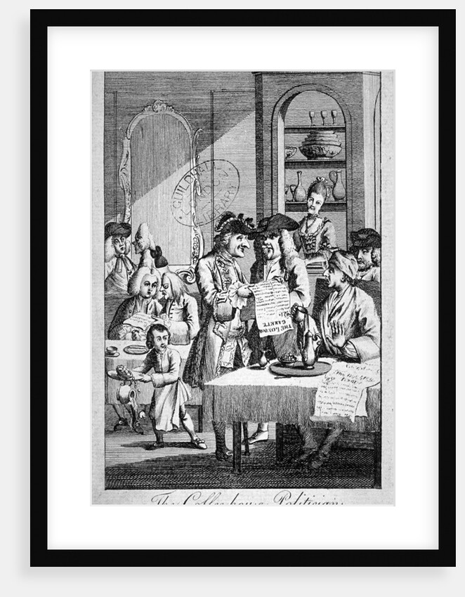 The Coffee-house Politicians by Anonymous