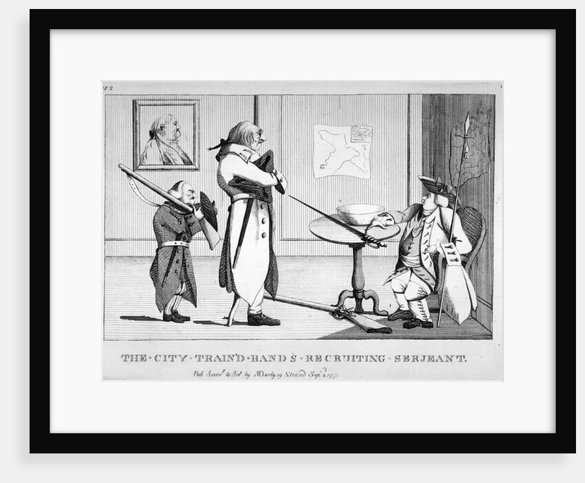 The City train'd bands recruiting serjeant by Anonymous