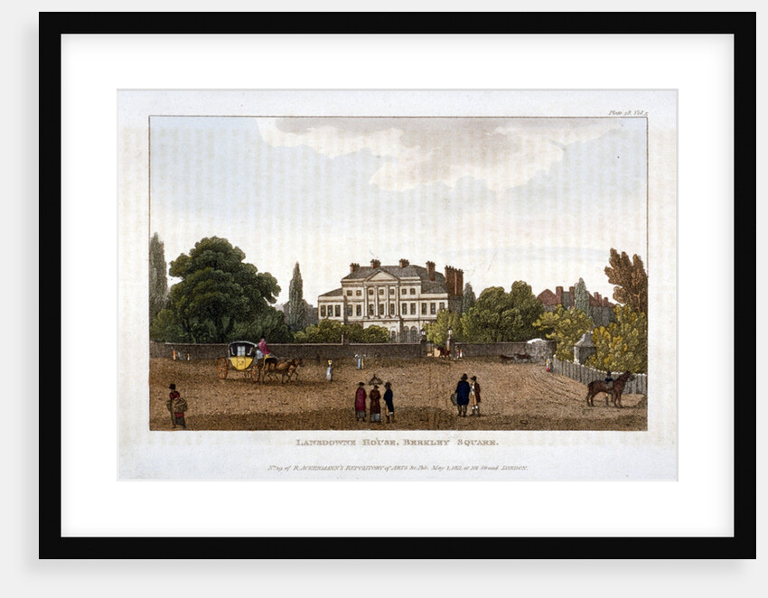 Lansdowne House in Berkeley Square, Mayfair, London by Anonymous