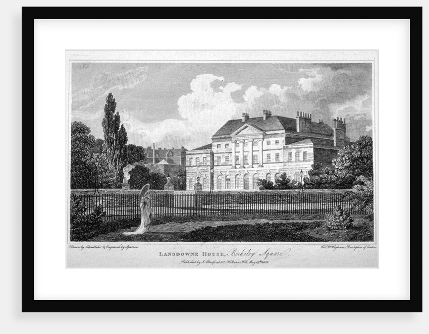 Lansdowne House in Berkeley Square, Mayfair, London by S Sparrow