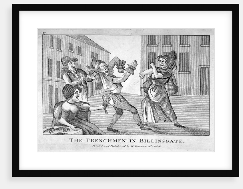 The Frenchmen in Billinsgate by Anonymous