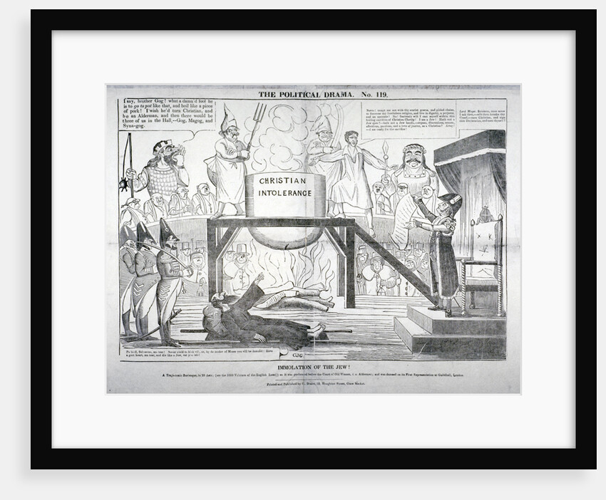 Immolation of the Jew! by G Drake