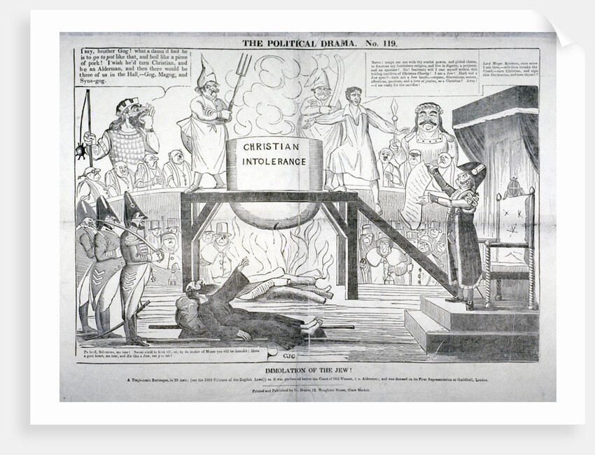 Immolation of the Jew! by G Drake