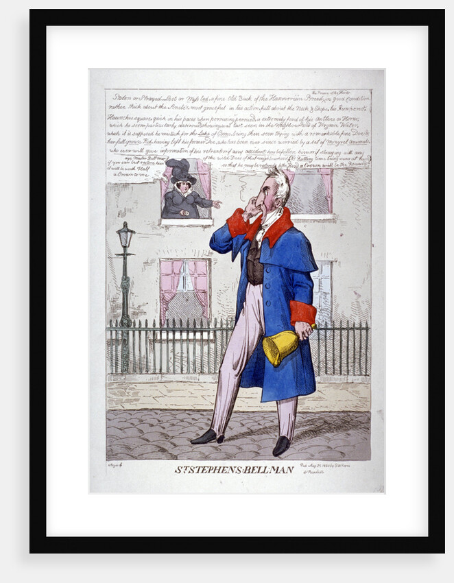 St Stephen's Bell Man by Anonymous