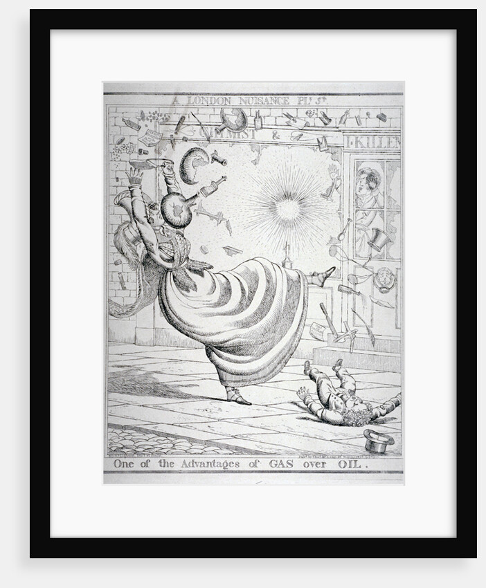 One of the Advantages of Gas over Oil by Richard Dighton