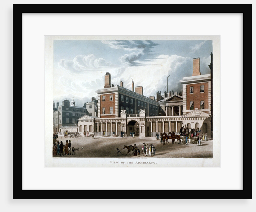 The Admiralty, Whitehall, Westminster, London by Joseph Constantine Stadler