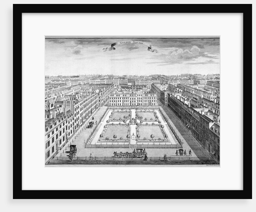 Golden Square, Westminster, London by Sutton Nicholls