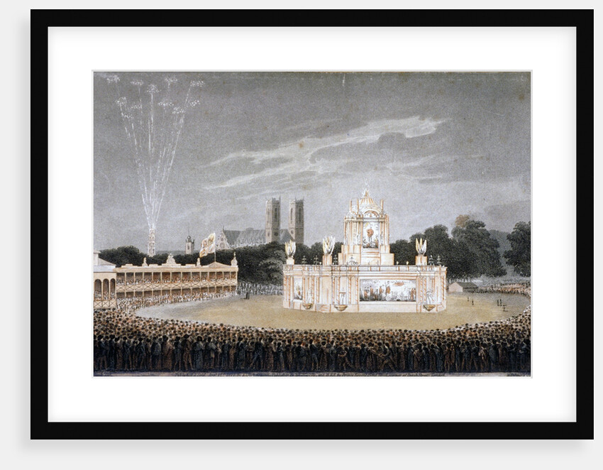 Firework display in Green Park, Westminster, London by Matthew Dubourg