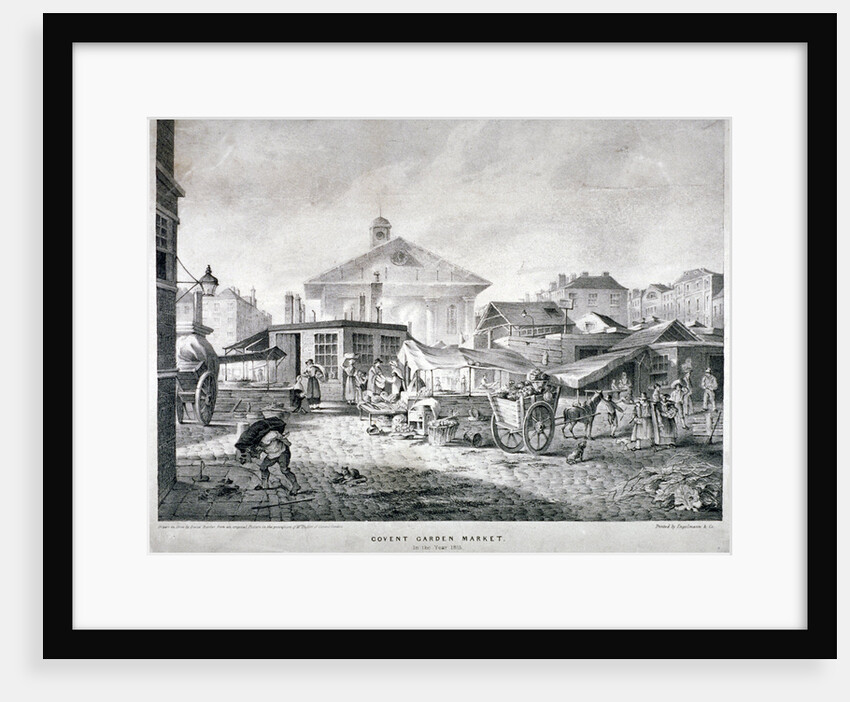 Covent Garden Market, Westminster, London by Engelmann and Company