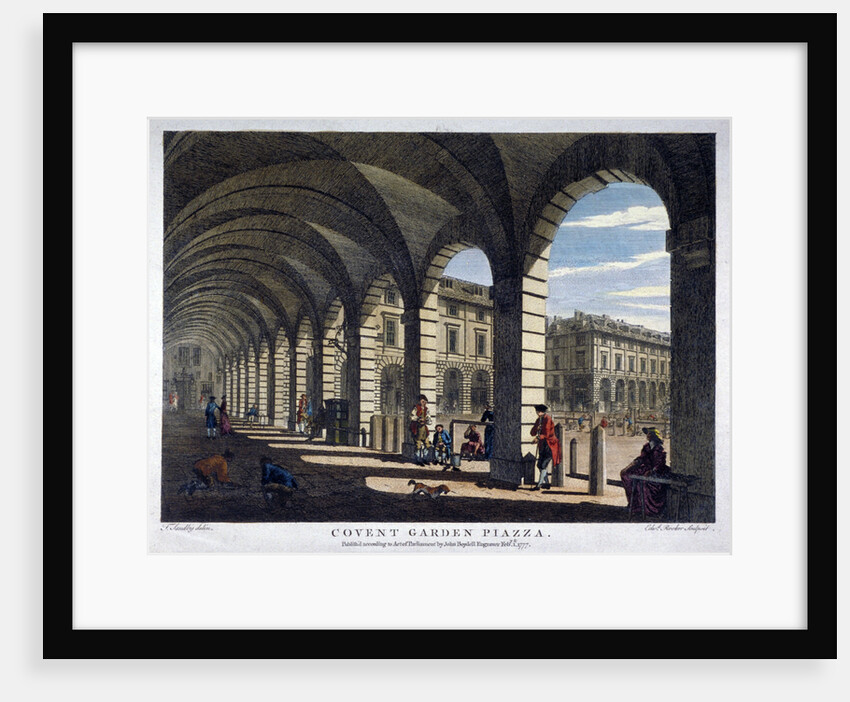 Covent Garden, Westminster, London by Edward Rooker