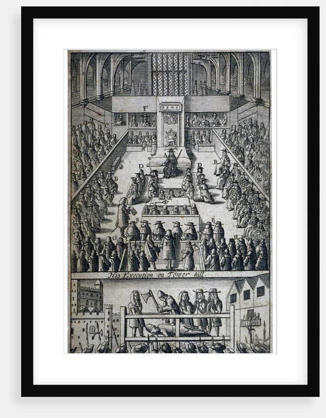 Trial and execution of Viscount Stafford, London by Anonymous