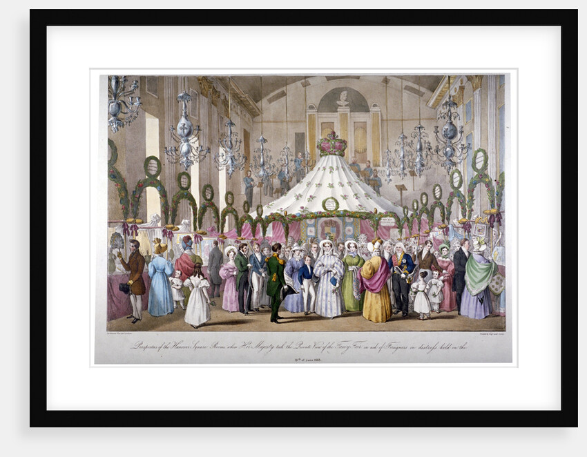 Scene in the Hanover Square Rooms, Westminster, London by Anonymous