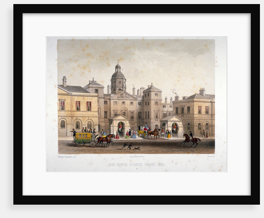Horse Guards, Westminster, London by Deroy