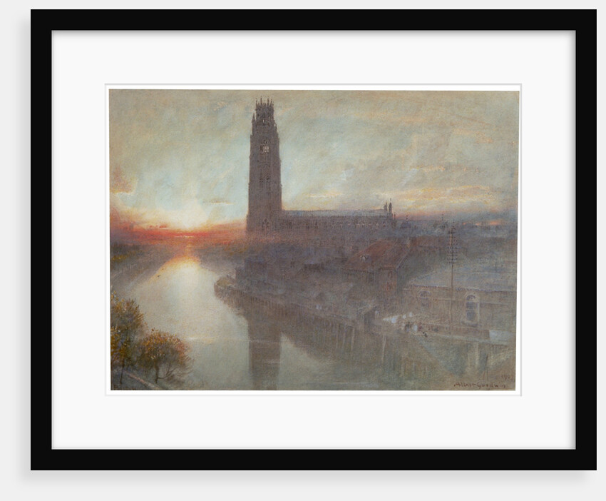 Boston by Albert Goodwin