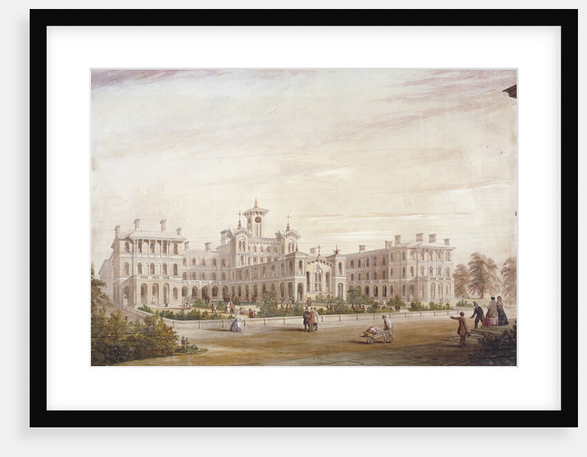 City of London Union Workhouse in Bow Road, Poplar, London by Anonymous