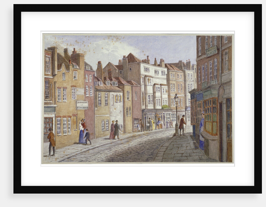 St Martin's Lane, Westminster, London by JT Wilson