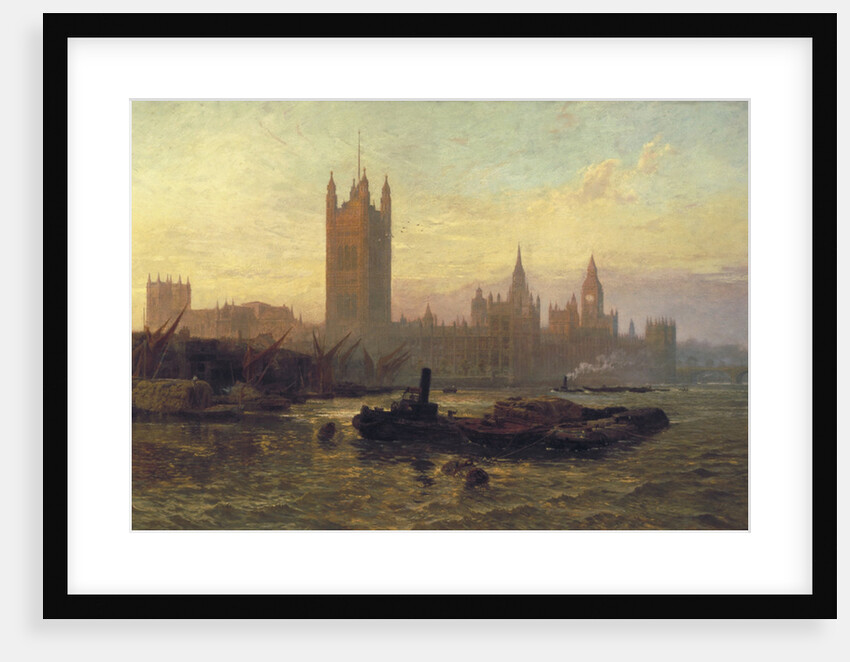 The Palace of Westminster by George Vicat Cole