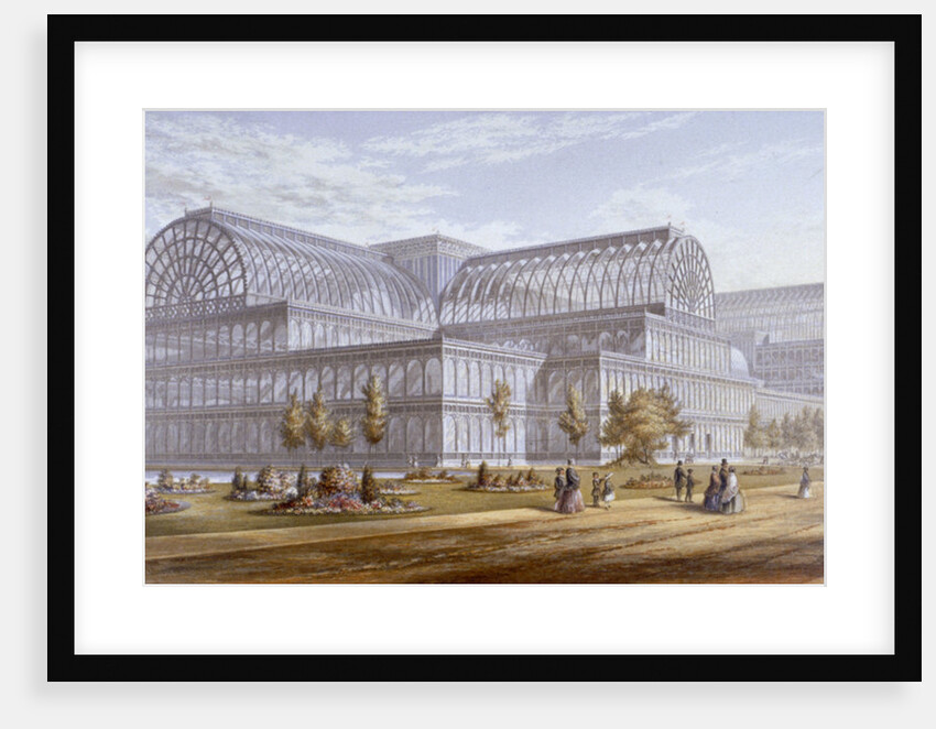 View of the Crystal Palace and its surrounding park, Sydenham, Bromley, London by Anonymous