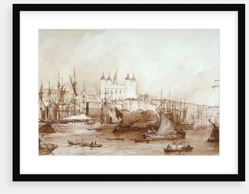 Tower of London, Stepney, London by William Parrott