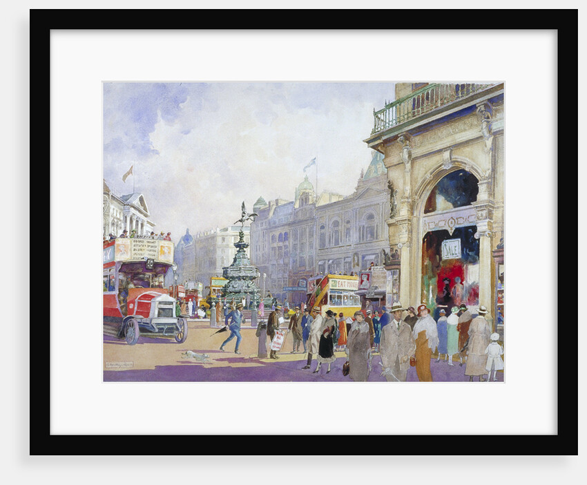Piccadilly Circus by Edward Harry Handley-Read