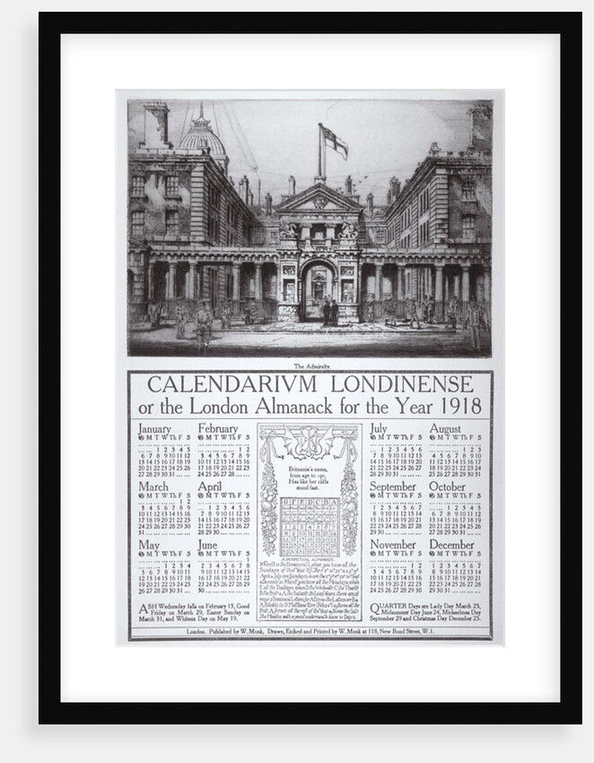 Admiralty, Westminster, London by William Monk