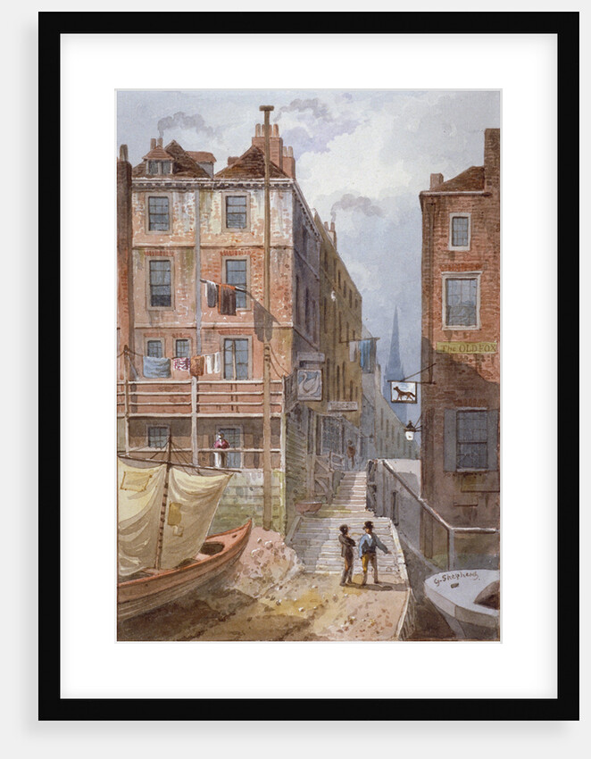 Hungerford Stairs, Westminster, London by George Shepherd