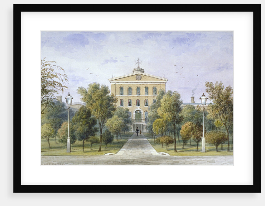 Bridewell Prison in Tothill Fields, Westminster, London by Thomas Hosmer Shepherd