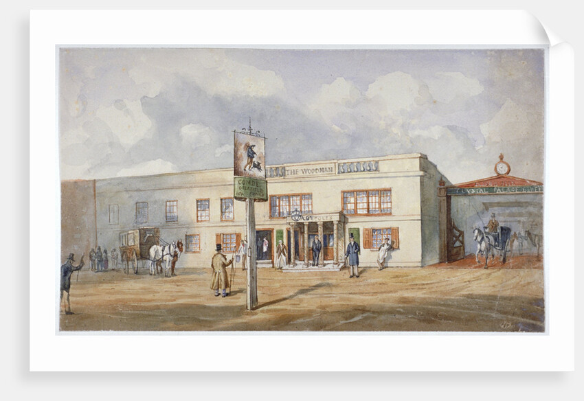 The Woodman Inn, Upper Norwood, London by Anonymous