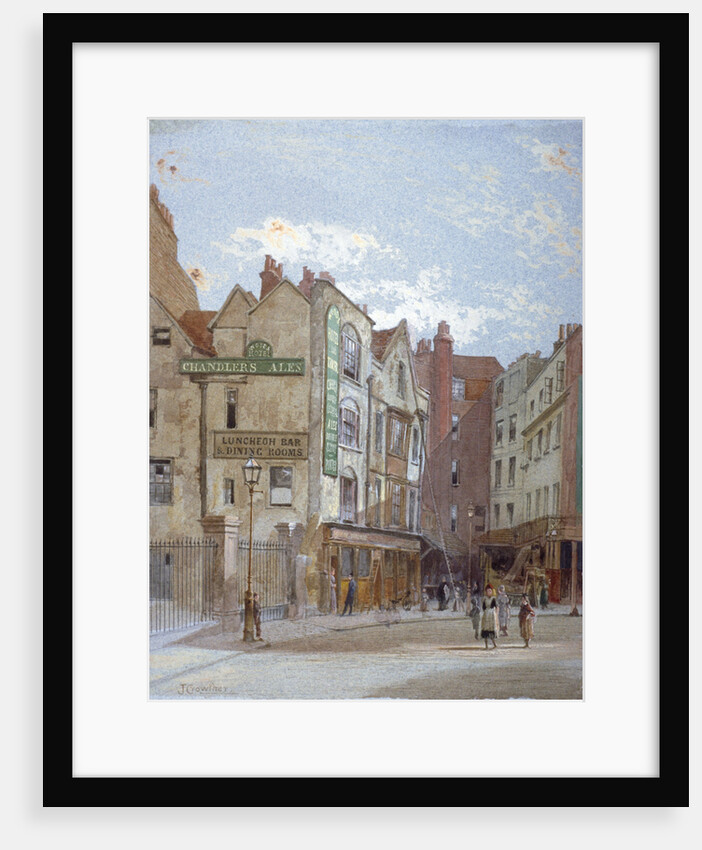 View of Woods Hotel, Portugal Street, Westminster, London by John Crowther