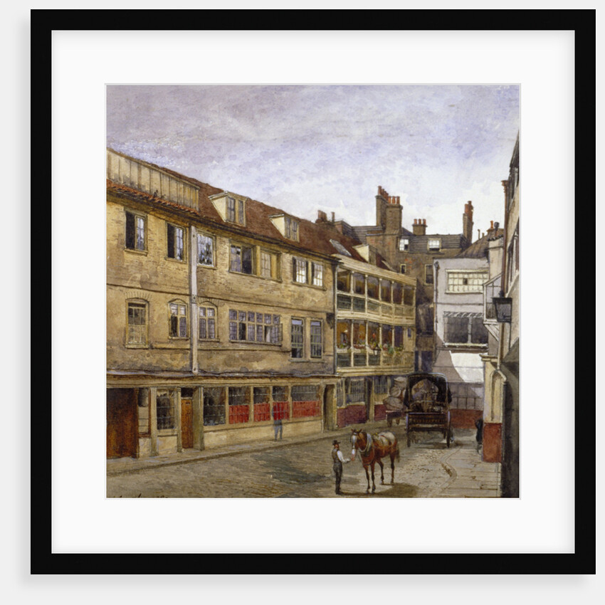 The George Inn, Borough High Street, Southwark, London by John Crowther
