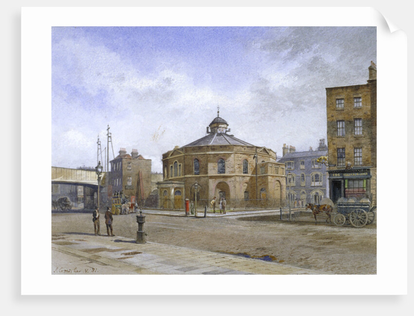 Surrey Chapel, no 196 Blackfriars Road, Southwark, London by John Crowther