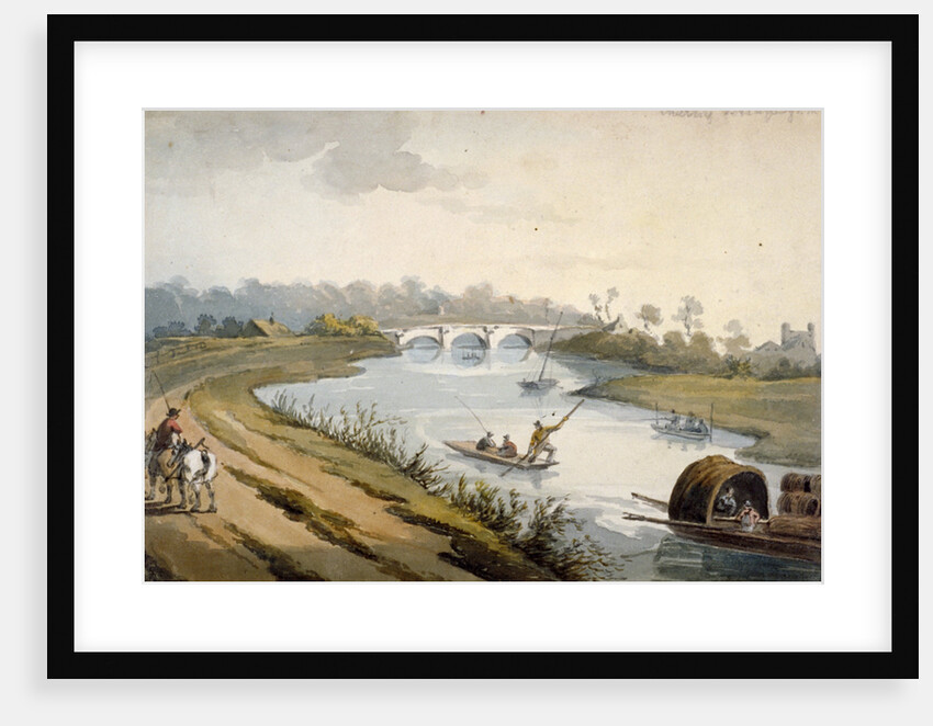 River Thames near Chertsey, Surrey by George Shepheard