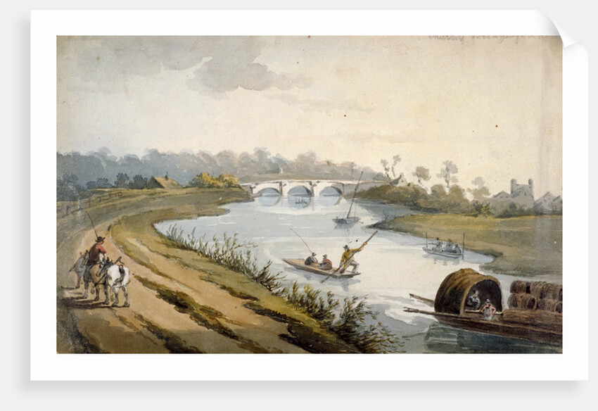 River Thames near Chertsey, Surrey by George Shepheard