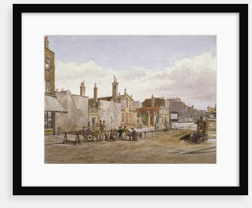 Skinners' Almshouses and Trinity Almshouses, Mile End Road, Stepney, London by John Crowther