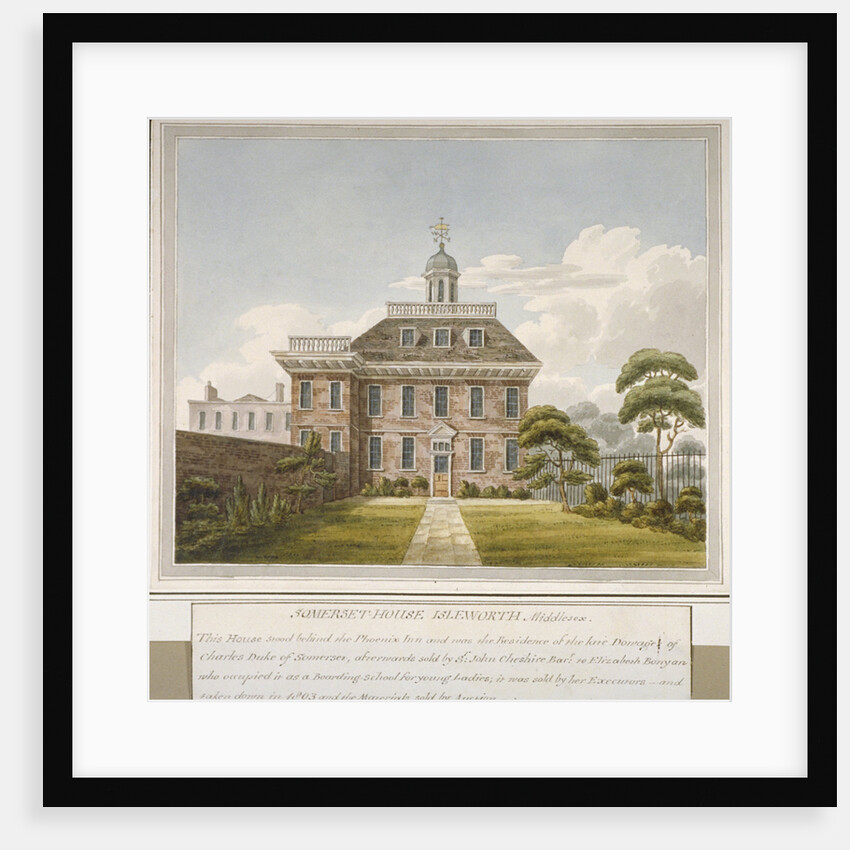 Somerset House, Isleworth, Middlesex by Anonymous