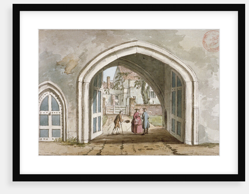 Entrance to Croydon Palace, Croydon, Surrey by Anonymous