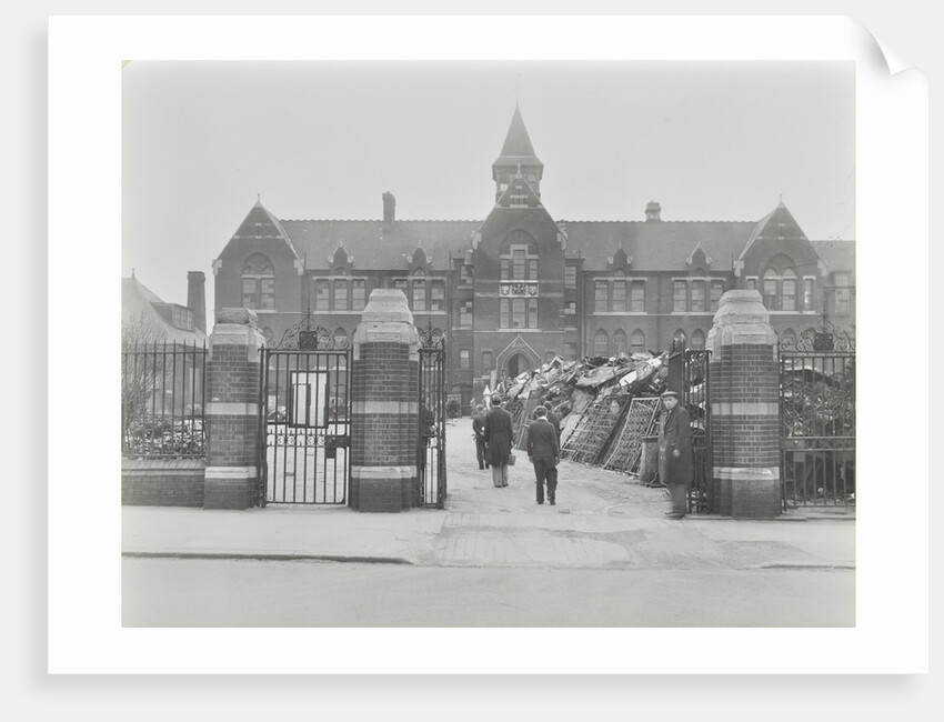 Hackney Downs School, London, 1941 by Unknown