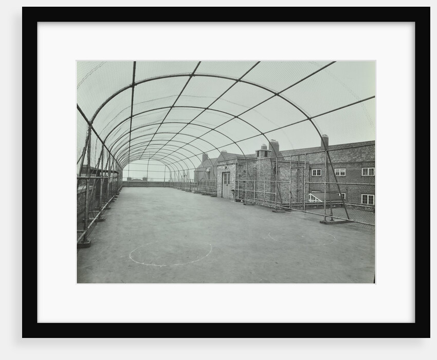 Playground on roof, School of Building, Brixton, London, 1936 by Unknown