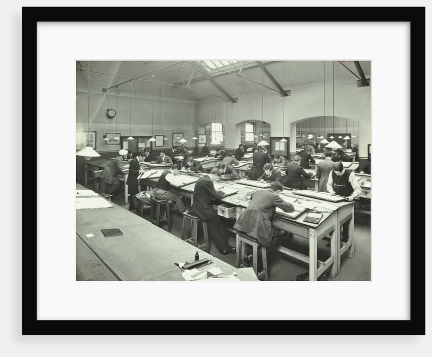 Drawing class, University College, London, 1912 by Unknown