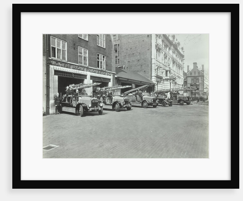 Euston Fire Station, No 172 Euston Road, St Pancras, London, 1935 by Unknown