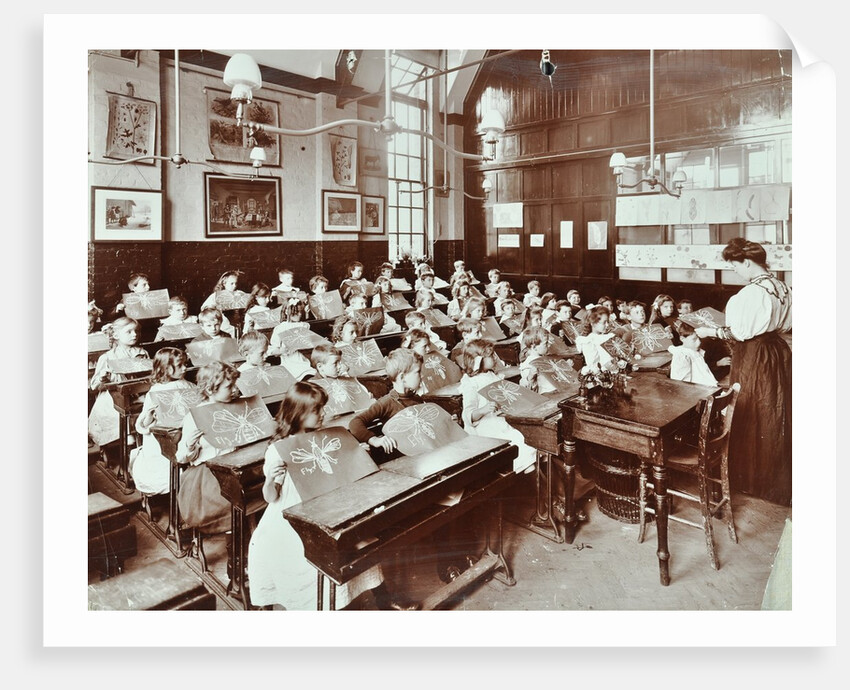 Class 5, Goodrich Road School, Camberwell, London, 1907 by Unknown