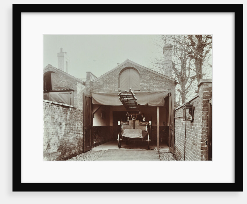 Fire engine at Streatham Fire Station, London, 1903 by Unknown