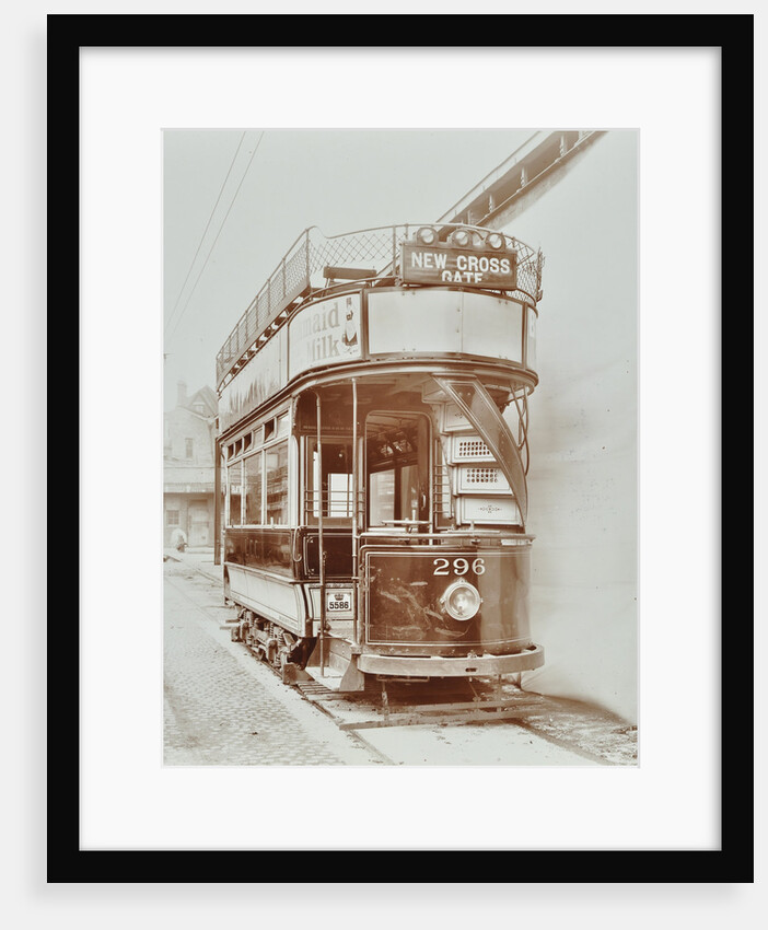 Double-decker electric tram, 1907 by Unknown
