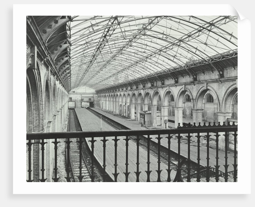 Crystal Palace Station, Crystal Palace Parade, Bromley, London, 1955 by Unknown