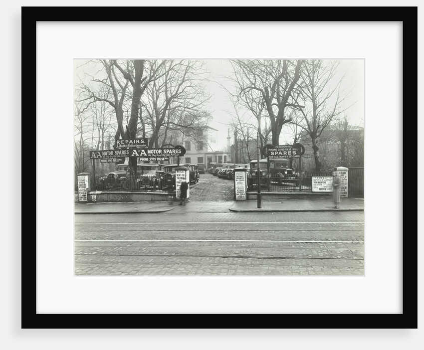 A&A Motor Spares, Brixton Hill, Lambeth, London, 1937 by Unknown