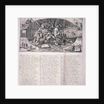 Dutch satire on the South Sea Bubble by Anonymous