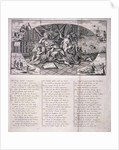 Dutch satire on the South Sea Bubble by Anonymous
