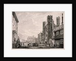St James's Gate leading to St James's Palace, London by Edward Rooker