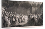 Queen Victoria and Prince Albert's marriage in St James's Palace, London by Anonymous
